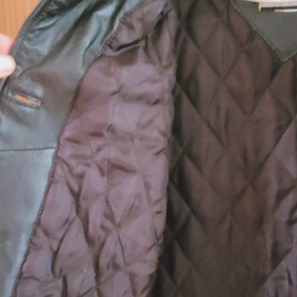 Black leather jacket L - Picture 8 of 12